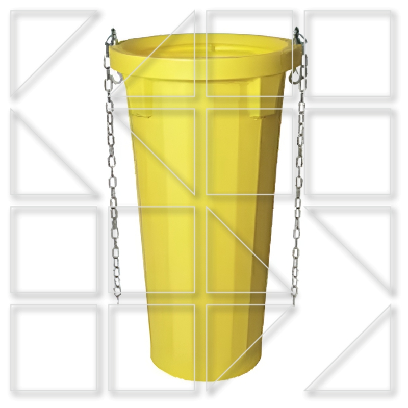 RUBBISH CHUTE WITH CHAINS RUBBISH CHUTE WITH CHAINS