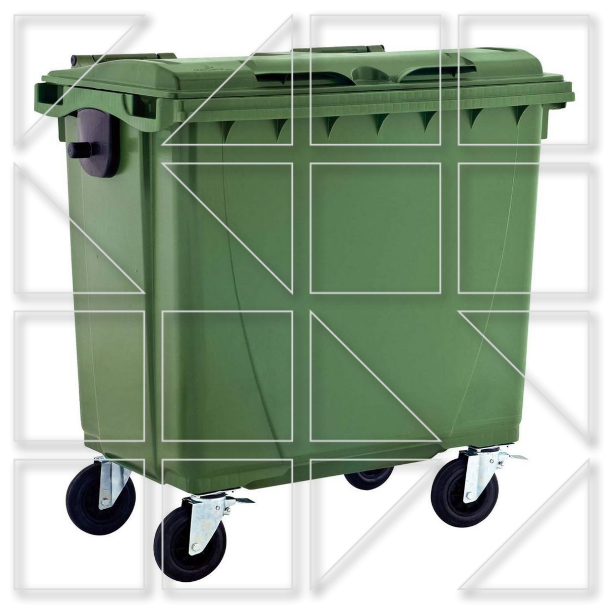 plastikos kados 660lt plastikos kados 660lt