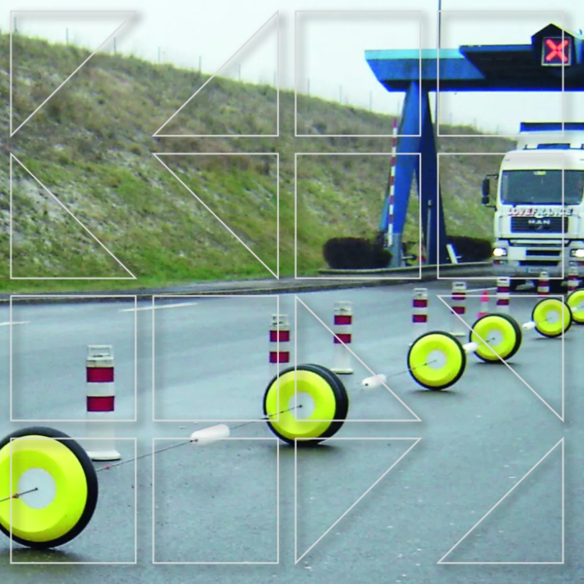 lane separator 3 lane separator 3